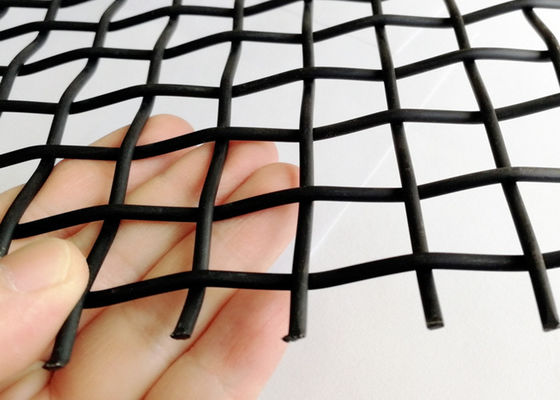 alambre de aluminio Mesh Facade Cladding de la encrespadura el 1×3m doble de 10m m