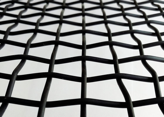 alambre de aluminio Mesh Facade Cladding de la encrespadura el 1×3m doble de 10m m