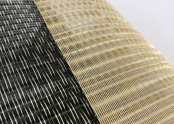 Resistente ULTRAVIOLETA de Mesh Screen del alambre de cobre del oro del OEM el 100m