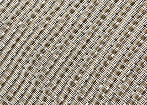 Resistente ULTRAVIOLETA de Mesh Screen del alambre de cobre del oro del OEM el 100m