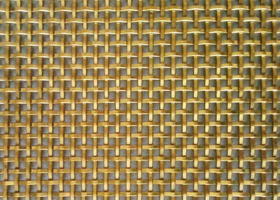 pantallas de seguridad decorativas multicoloras de Mesh Grilles Plated Metal Steel del alambre de 3M