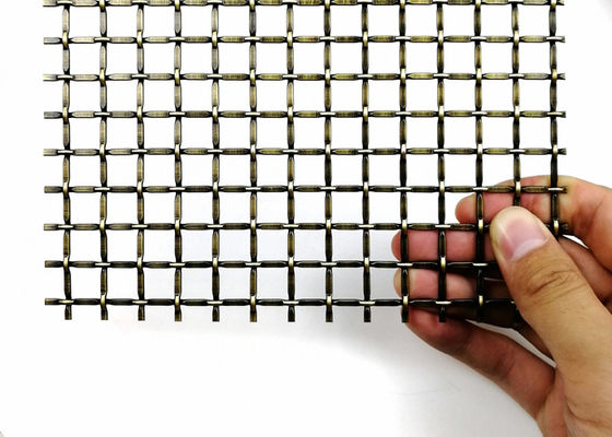 316 metal decorativo de acero inoxidable Mesh Sheets 2" longitud de X2” los 8ft