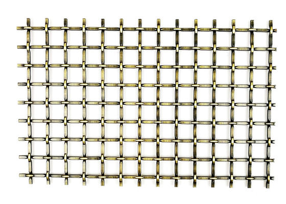 316 metal decorativo de acero inoxidable Mesh Sheets 2" longitud de X2” los 8ft