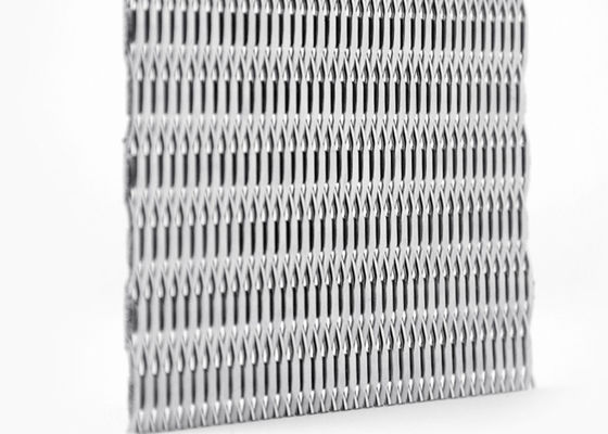 Fachada arquitectónica de la anticorrosión SS304 Mesh Screen Rigid Metal Mesh