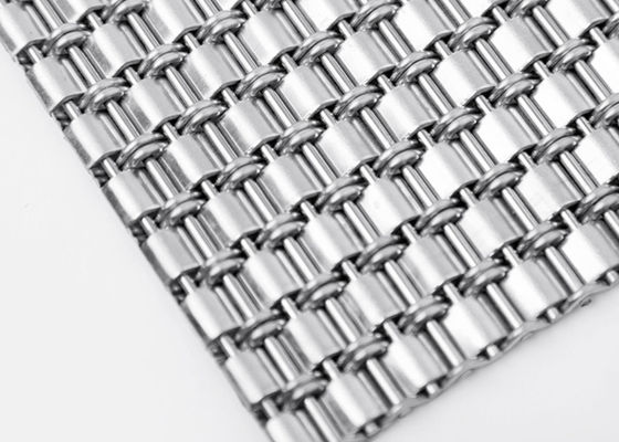 Alambre tensado arquitectónico incombustible Mesh Stainless Steel Wall Divider 0,65% grietas