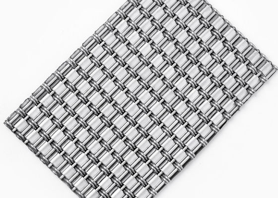 Alambre tensado arquitectónico incombustible Mesh Stainless Steel Wall Divider 0,65% grietas