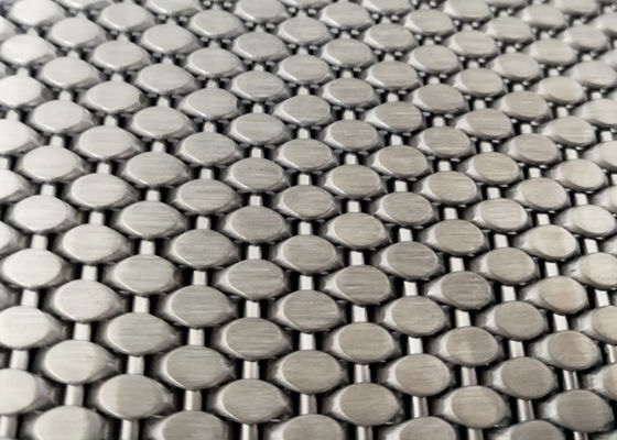 longitud de acero inoxidable de Mesh Cladding High Tensile Strength los 4.5m los 5.5m del metal 316L