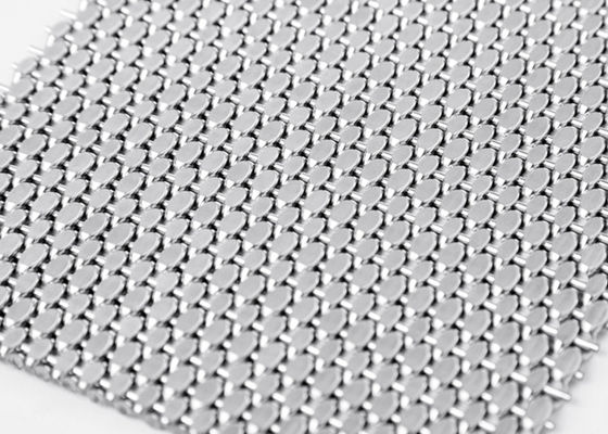 Arquitectura decorativa de la fachada de la tela del alambre de acero de Mesh Screen el 15ft del metal del OEM 1.5m m