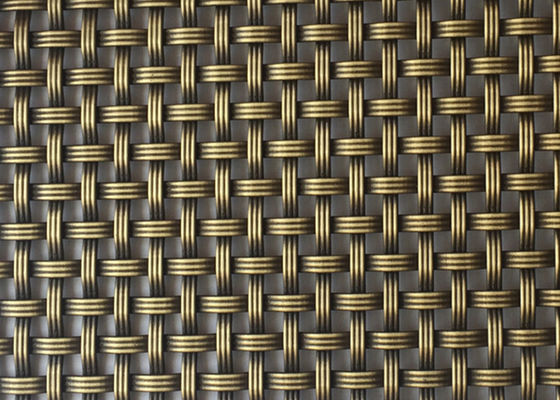 el metal decorativo Mesh Screen Wire Grille Antique del ODM de 3.2m m plateó
