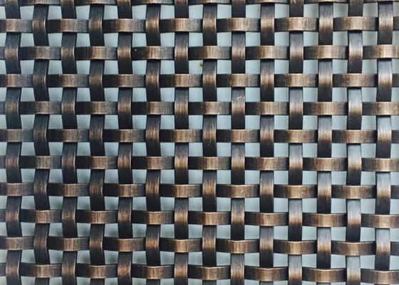 el cuadrado de la fachada de los muebles de los 6.5ft teje la armadura de acero inoxidable Mesh Smooth Surface