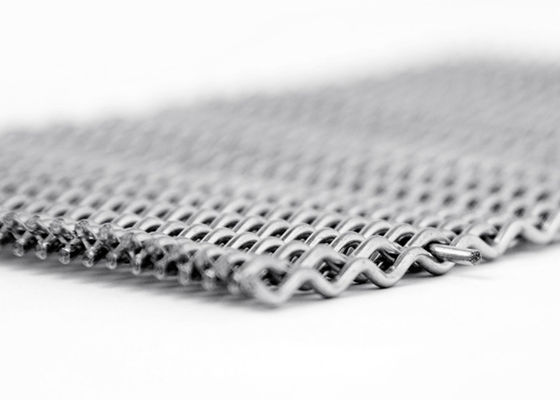 El llano 316 teje el diámetro de acero inoxidable L3m de Mesh Screen 2m m de la tela del metal