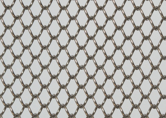Metal libre Mesh Shower Curtain Outdoor Dividers del acero del aceite SS316L el 12m