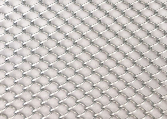 Chimenea de acero inoxidable Mesh Curtain Aluminum Oxidation de la división 304