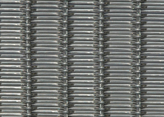 Los paneles de pared interior prensados del elevador del OEM de Mesh Fabric del metal flexible de 9m m los 2m