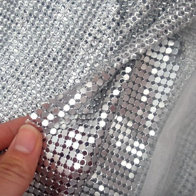 Aleación de aluminio de lujo de la tela de la lentejuela de la plata del oro del metal del ODM de la armadura