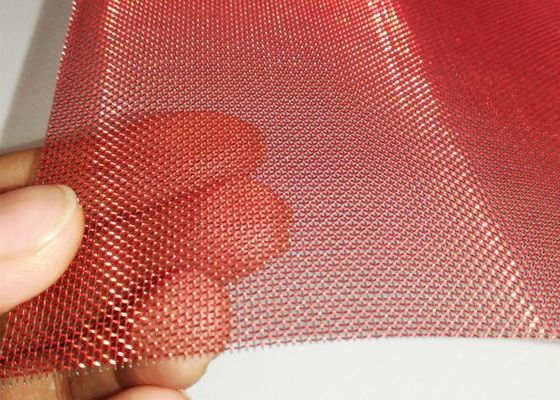 malla de alambre laminada de cristal de acero inoxidable 304 PVD de los 2.5m para decorativo de lujo