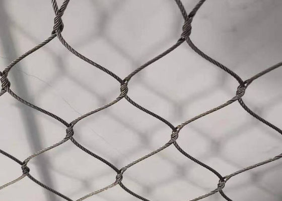Mano de SHUOLONG 7x7 - Mesh Facade Stainless Steel Rope tejido Mesh Netting