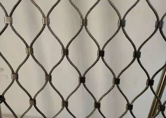 OEM antiusura de los 8m Diamond Woven Wire Mesh con la hebilla de la cinta