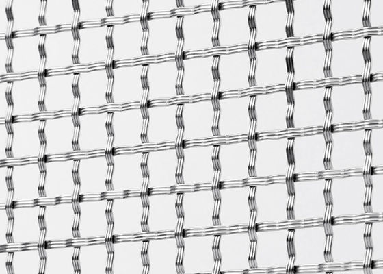 Acero inoxidable tejido el 1.5m arquitectónico de la malla de alambre 304 de 3M X de la verja