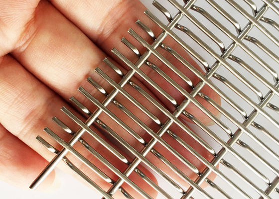 Alambre de metal tejido 304ss de alta resistencia Mesh Decorative Partitionl Screen