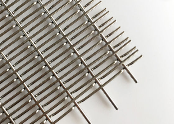 Alambre de metal tejido 304ss de alta resistencia Mesh Decorative Partitionl Screen