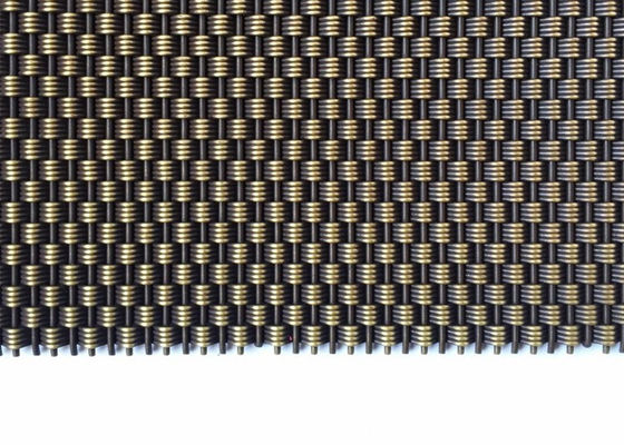 Elevador arquitectónico de Mesh Antique Brass Decorative For del metal de los Ss 304