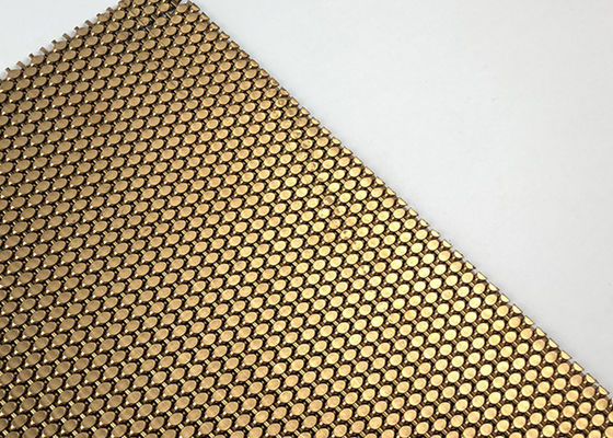 Metal arquitectónico tejido de acero inoxidable Mesh For Building Cladding de 3.2m m