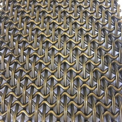 4.5mm espesor de malla de acero inoxidable Rejas decorativas de alambre para puertas de gabinetes metálicos