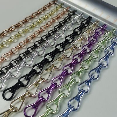 Cadenas de cortina de malla de alambre de aluminio decorativas - Diseño personalizado y duradero