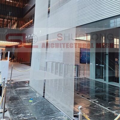 Panel de Malla Arquitectónica de Acero Inoxidable para Fachadas con Tamaño de Apertura Personalizable