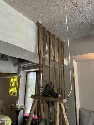 Mosquitera de cadena de aluminio de grado industrial que proporciona una protección superior contra moscas y otros insectos voladores