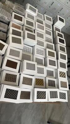 Maquillaje de acero arquitectónico espesor personalizado para revestimiento de fachada decoración interior y sistemas de seguridad en proyectos modernos