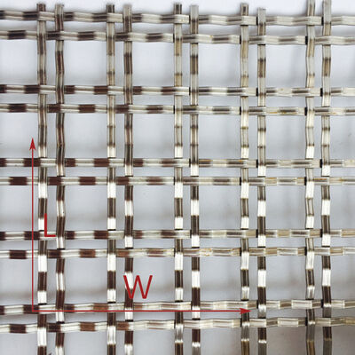 Anodizing Architectural Metal Mesh Tamaño de malla personalizado adecuado para filtración y aplicaciones arquitectónicas creativas