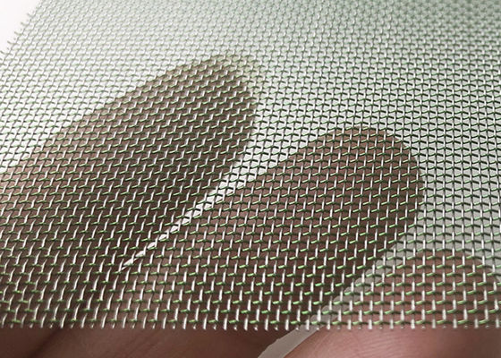 Grueso laminado decorativo de lujo de Mesh Fabric 0.6m m del alambre del vidrio de acrílico